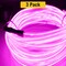 6' Battery Operated Neon String Light for Parties and Costumes